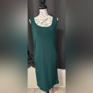 Sleeveless Maxi Dress in Deep Teal